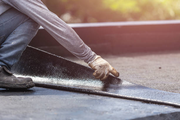 Professional Crawl Space Encapsulation technician working in Danville, VA